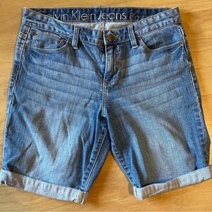 Calvin Klein Jeans Women's Classic Blue Jean Shorts